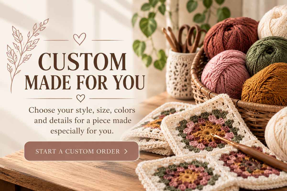 Custom Granny Square Blanket – The Little Yarn Garden